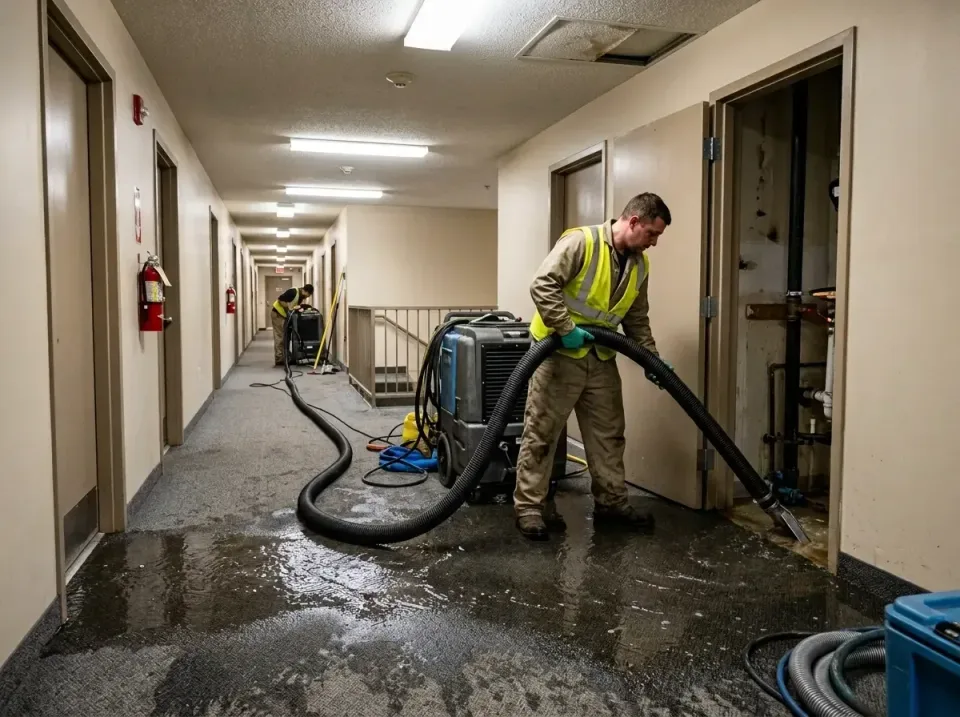 multi-unit-apartment-hallway-f-005 — frequently asked questions, Emergency Burst Pipe Water Extraction & Removal in Clinton,…